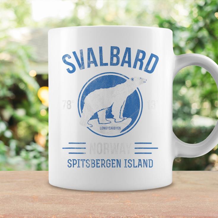 Svalbardpitzbergen ホッキョクグマ ロングイヤービーン ノルウェー ホッキョクグマ コーヒーマグ ギフトのアイデア