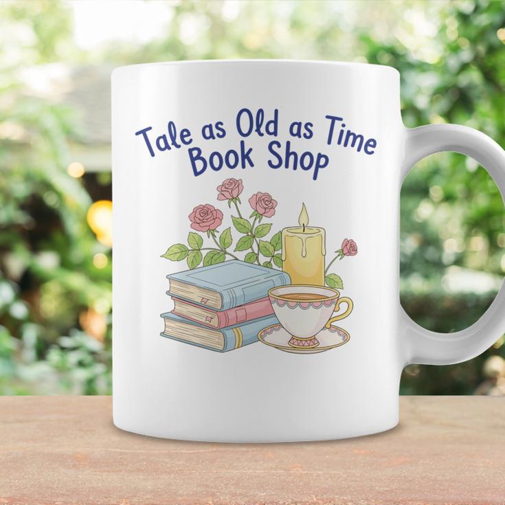 Tale As Old As Time Floral Bookshop Romantic Graphic Print Coffee Mug Gifts ideas