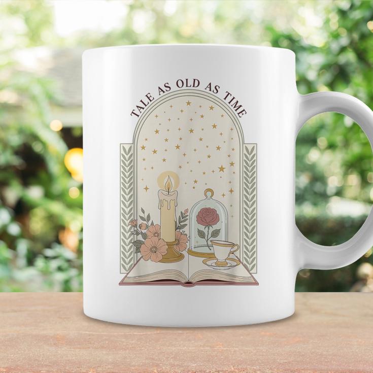 Tale As Old As Time Rose Candle And Book Graphic Print Coffee Mug Gifts ideas
