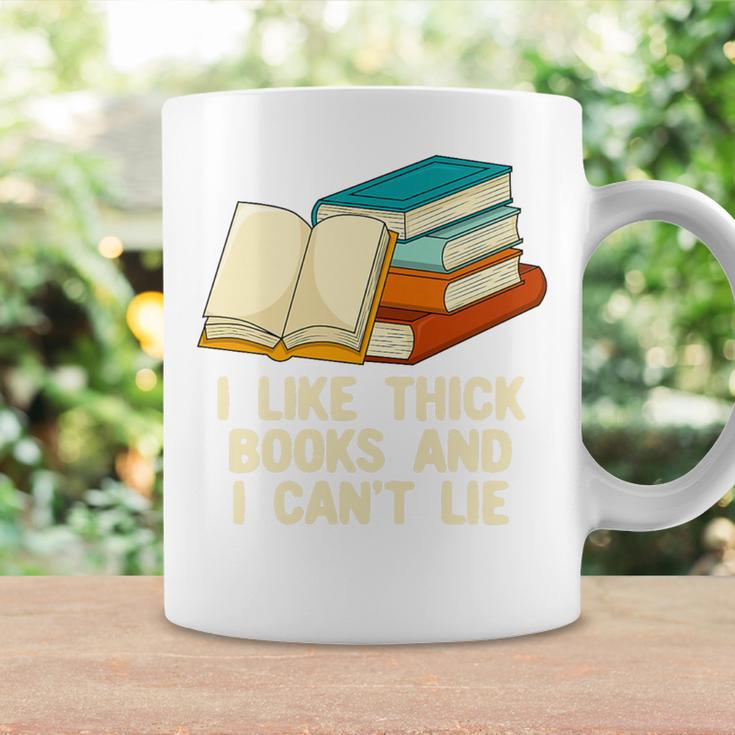 Like Thick Books Cant Lie Happiness Reading Positive Premium Tri-Blend Graphic Print Coffee Mug Gifts ideas