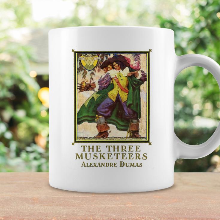 The Three Musketeers Alexandre Dumas Vintage Book Cover Graphic Print Coffee Mug Gifts ideas The Three Musketeers Alexandre Dumas Vintage Book Cover Graphic Print Coffee Mug Gifts ideas