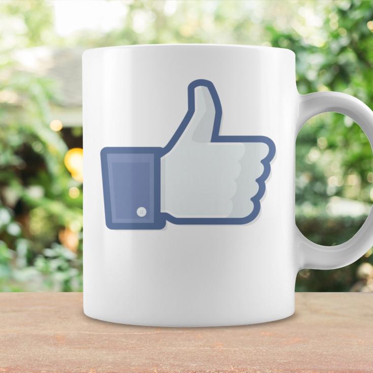 Thumbs Up Like Face Book Icon Graphic Print Coffee Mug Gifts ideas