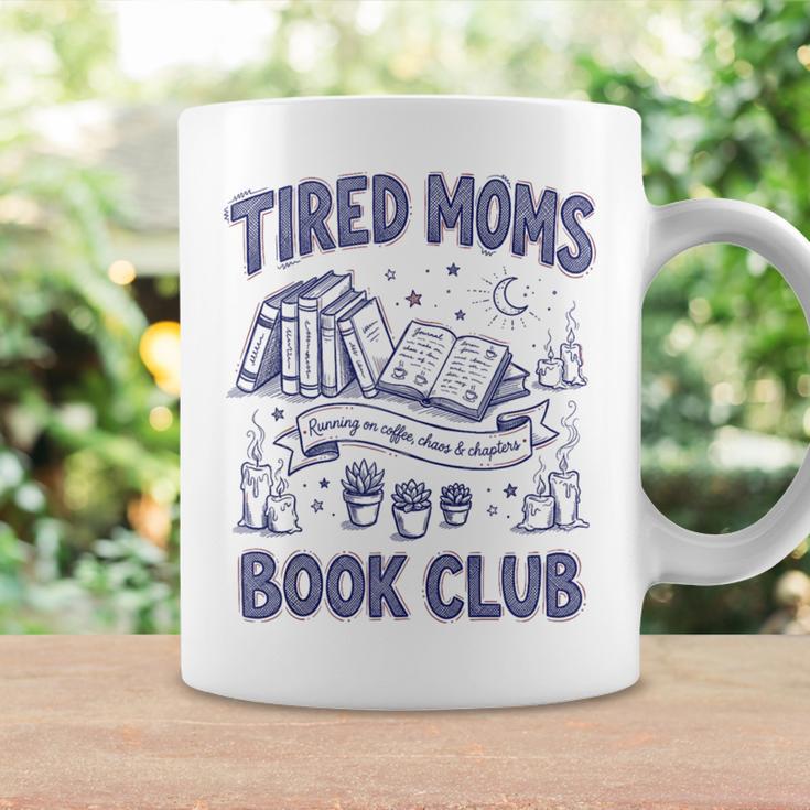 Tired Moms Book Club Coffee Chaos And Chapters Reader Graphic Print Coffee Mug Gifts ideas