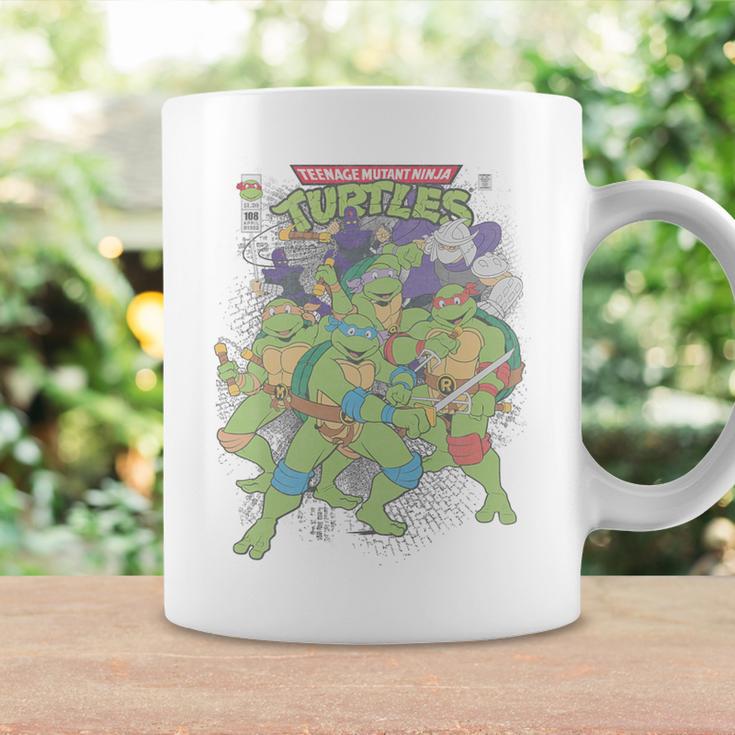 TMNT Comic Book Cover Group Shot Premium Tri-Blend Graphic Print Coffee Mug Gifts ideas