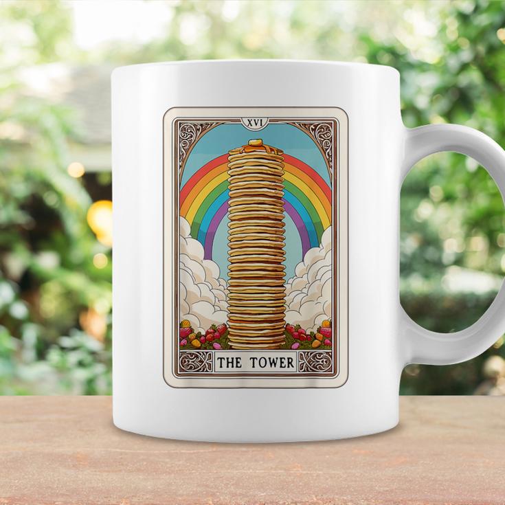 The Tower タロットカード パンケーキタワー 朝食 恋人 パンケーキ コーヒーマグ ギフトのアイデア