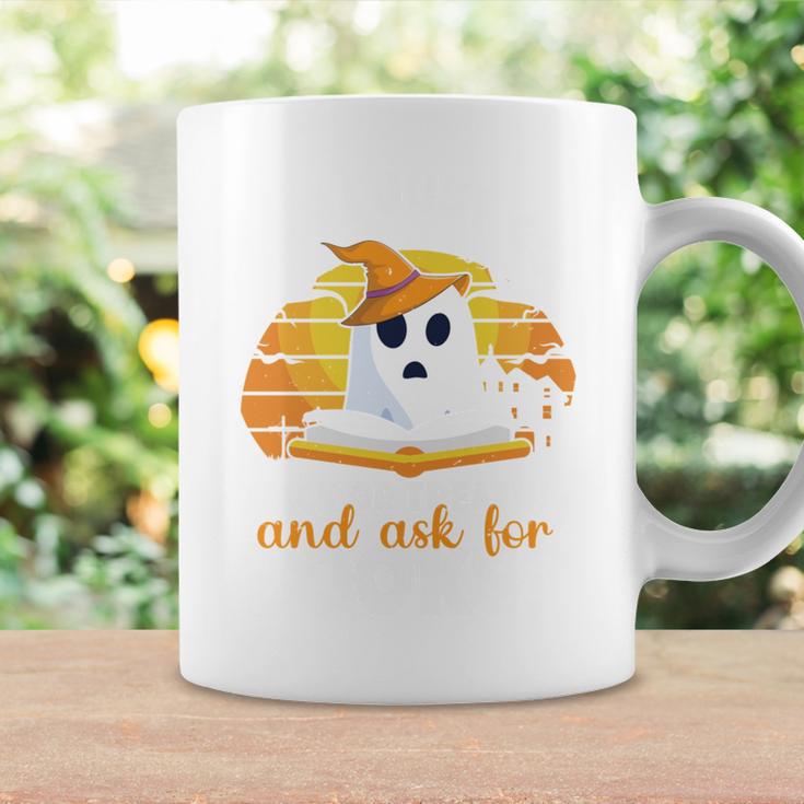 Trick Or Treating Ask For Books Halloween Book Lover Reading Graphic Print Coffee Mug Gifts ideas Trick Or Treating Ask For Books Halloween Book Lover Reading Graphic Print Coffee Mug Gifts ideas