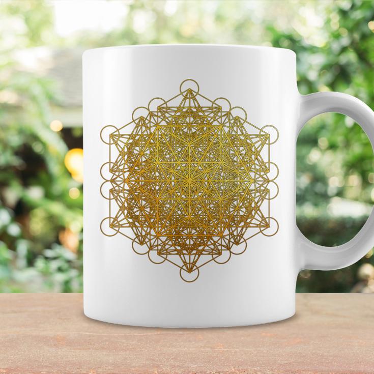 Vector Equilibrium 神聖なジオメトリーメタトロン 生命の花 コーヒーマグ ギフトのアイデア