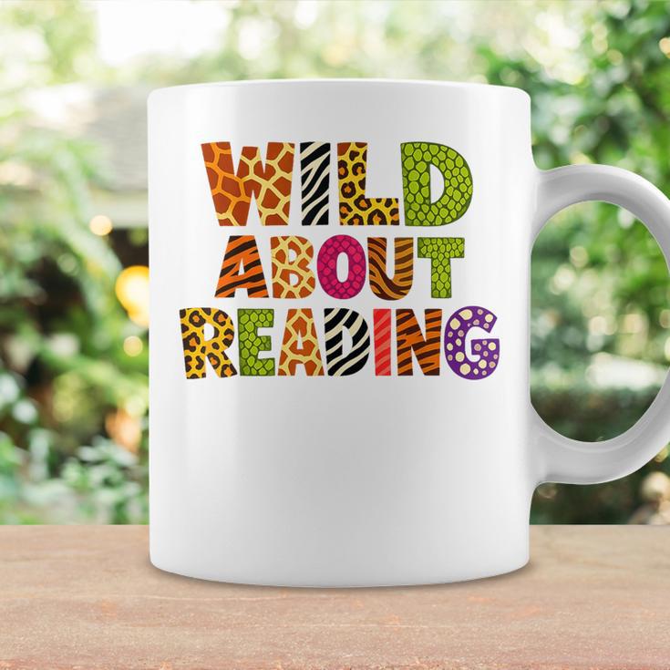 Wild About Reading Book Animal Teacher Children's Book Lover Graphic Print Coffee Mug Gifts ideas Wild About Reading Book Animal Teacher Children's Book Lover Graphic Print Coffee Mug Gifts ideas