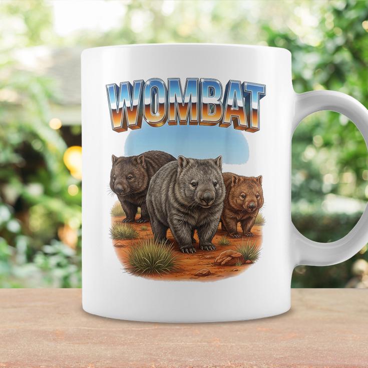 Wombat ヴィンテージ 70年代 90年代 レトロ ウォンバット 動物愛好家 ウォンバット コーヒーマグ ギフトのアイデア