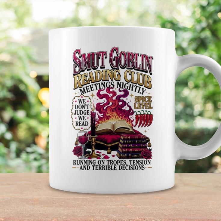 Women's Smut Goblin Reading Club Vintage Bookish Book Lover Graphic Print Coffee Mug Gifts ideas