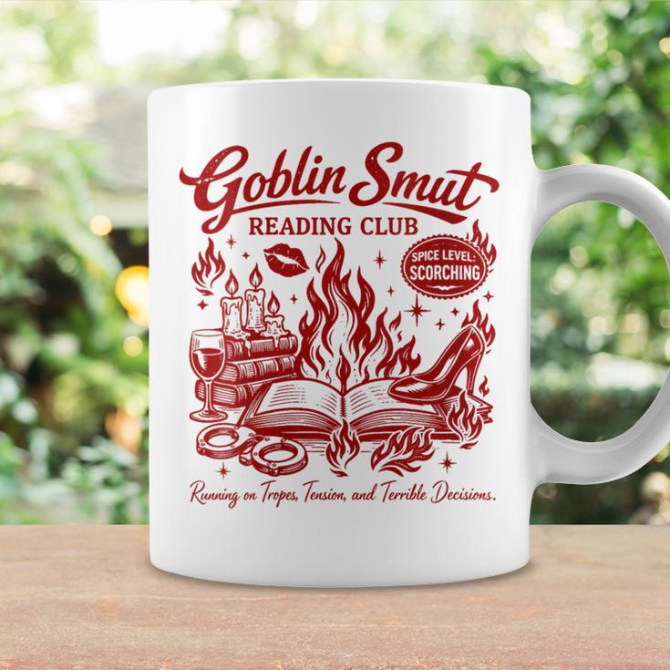 Women's Smut Reader Smutty Spicy Book Goblin Smut Reading Club Graphic Print Coffee Mug Gifts ideas
