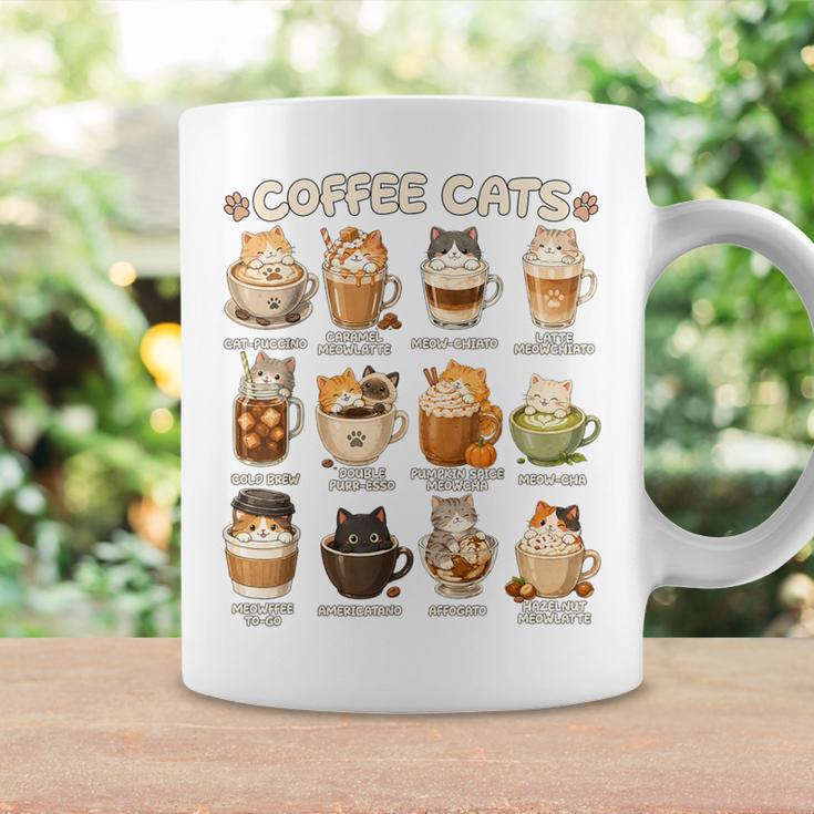 かわいいアニメコーヒー猫カプチーノかわいい猫カフェデザイン コーヒーマグ ギフトのアイデア