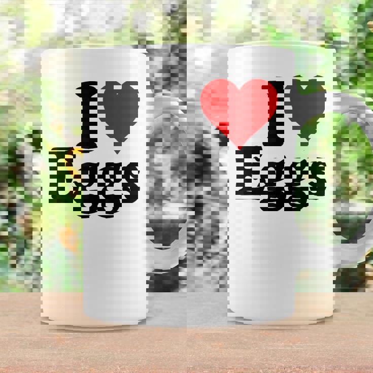 アイラブエッグアイハートエッグ コーヒーマグ ギフトのアイデア
