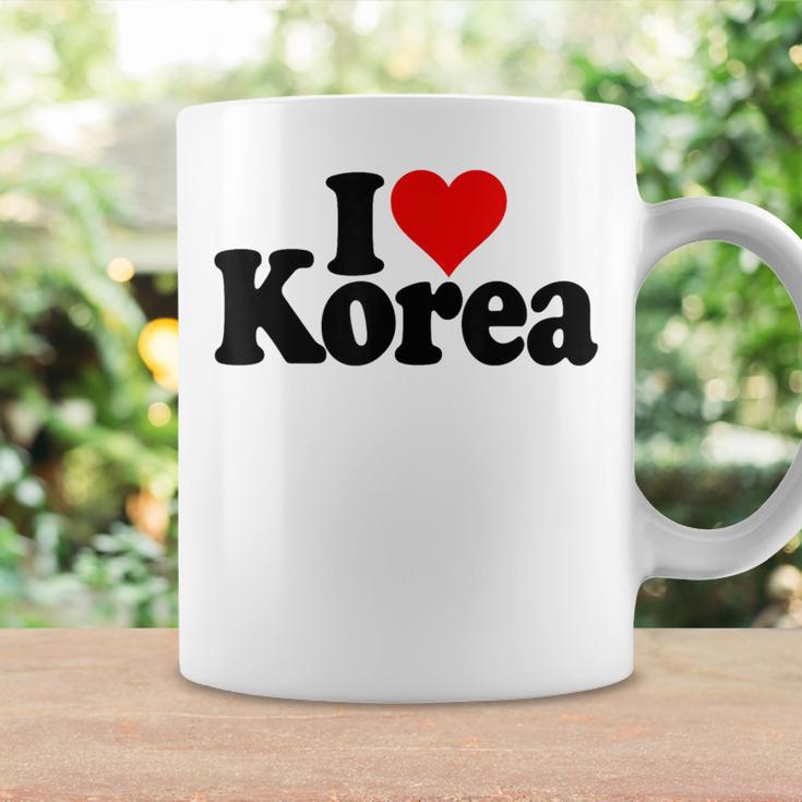 アイラブハートコリア韓国カルチャー コーヒーマグ ギフトのアイデア
