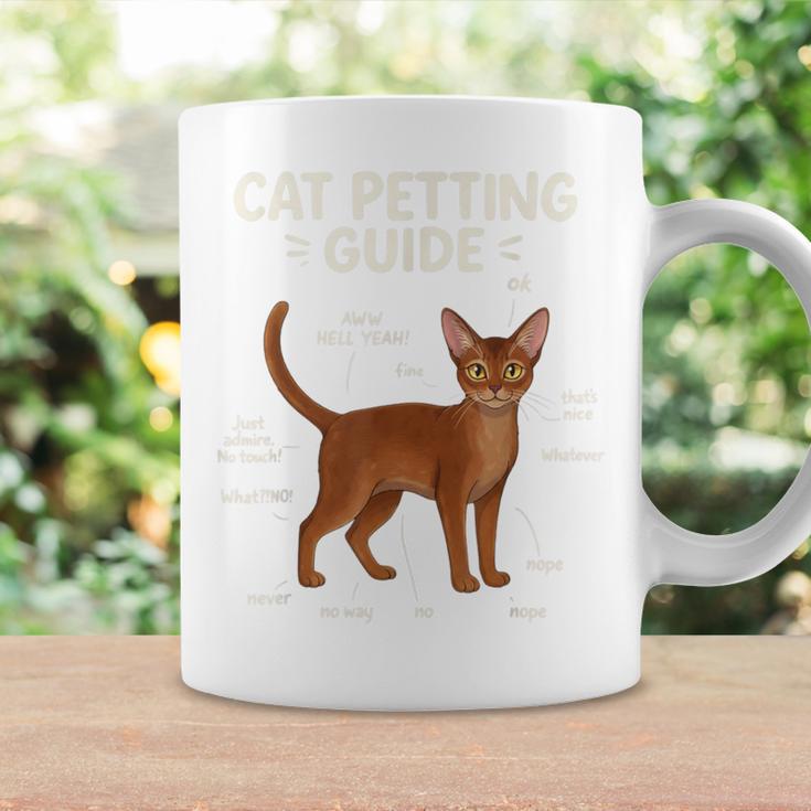 アビシニアン猫ふれあいガイド 面白い猫好き コーヒーマグ ギフトのアイデア