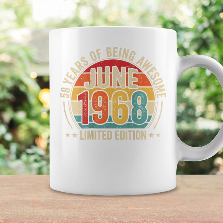 オンバック 1968年6月から素晴らしいヴィンテージレトロ58歳の誕生日 コーヒーマグ ギフトのアイデア
