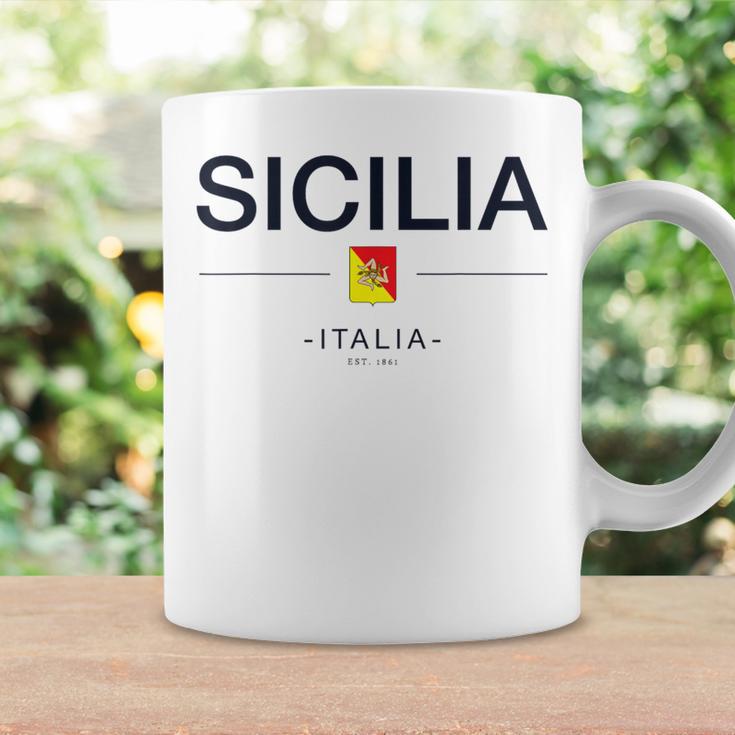 シチリア家族旅行 イタリア国旗 イタリアギフト シチリア島 コーヒーマグ ギフトのアイデア