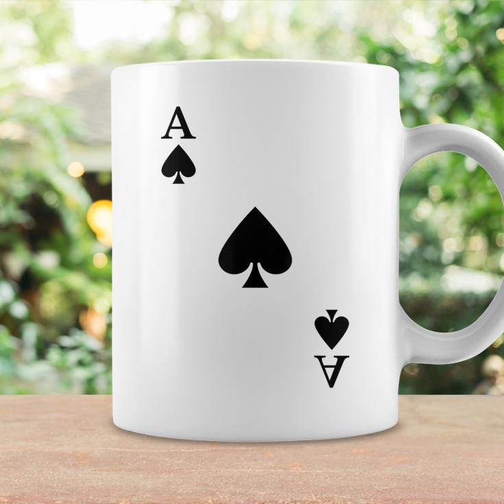 スペード、エース、カーニバル、コスチューム、ポーカー、カードプレイヤー。Poker Card コーヒーマグ ギフトのアイデア