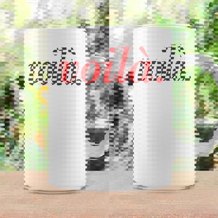 フランス語のことわざoila Paris 休暇 フランス語の引用 コーヒーマグ ギフトのアイデア