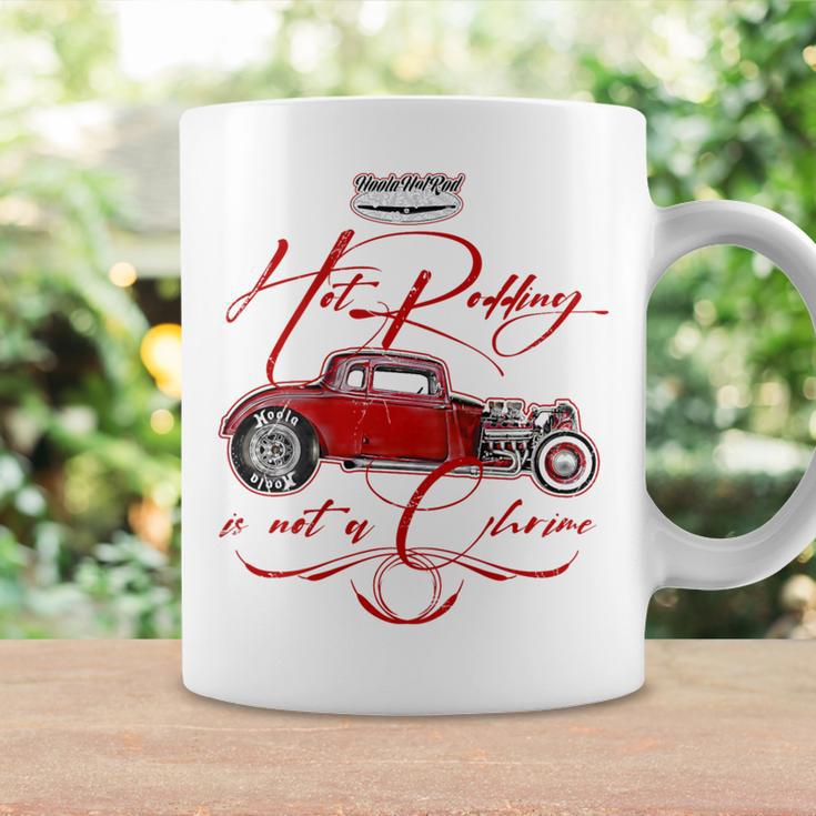 ホットロッド ホットロッド ハイボーイ T-バケツ ロッカリー 1930年代 ピンストライプ コーヒーマグ ギフトのアイデア
