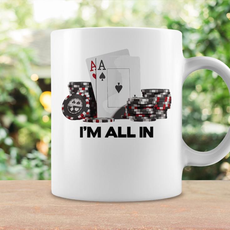 ポーカーエース、I Am All In コーヒーマグ ギフトのアイデア