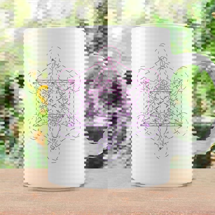 メタトロンキューブ 神聖幾何学 コーヒーマグ ギフトのアイデア