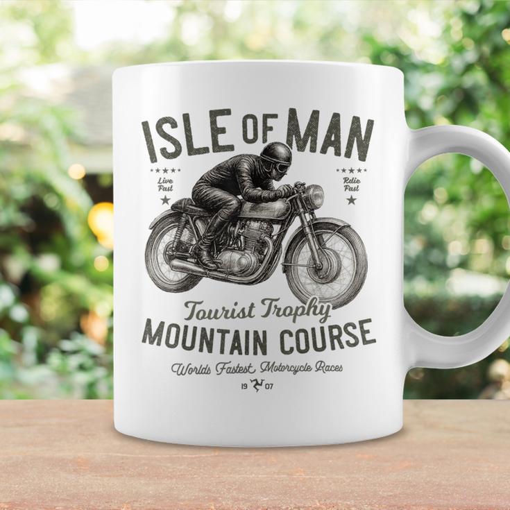 レトロ マン島 Tt レース ヴィンテージ レーシング バイクレース コーヒーマグ ギフトのアイデア