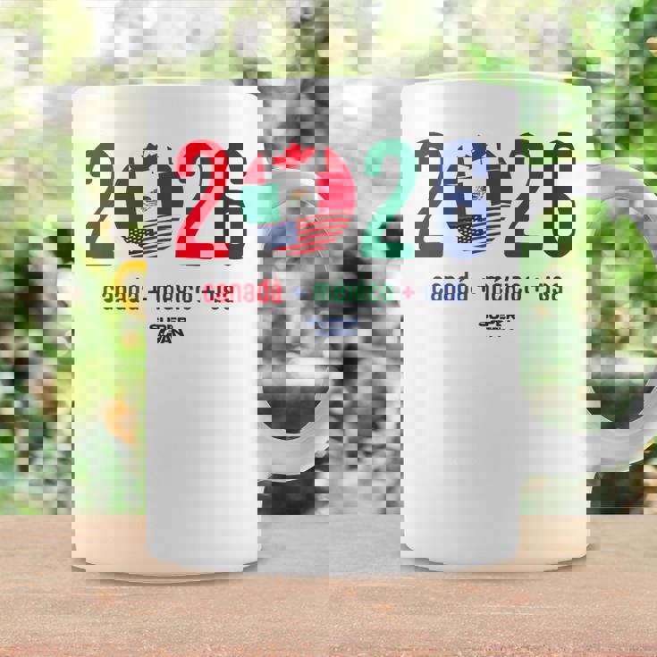 ワールドカップ2026開催国サッカーデザイン コーヒーマグ ギフトのアイデア