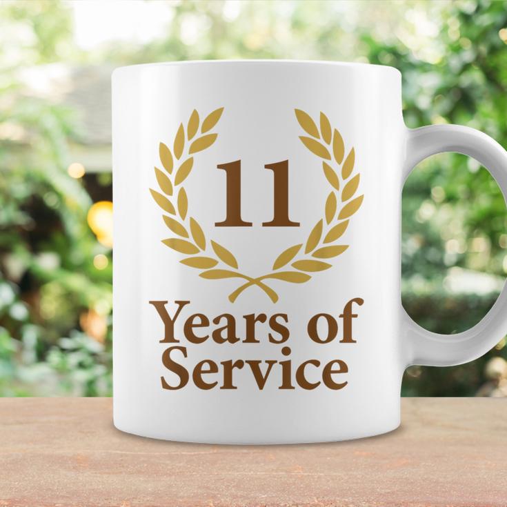 勤務11年 おもしろ11周年記念 ジュビリー コーヒーマグ ギフトのアイデア