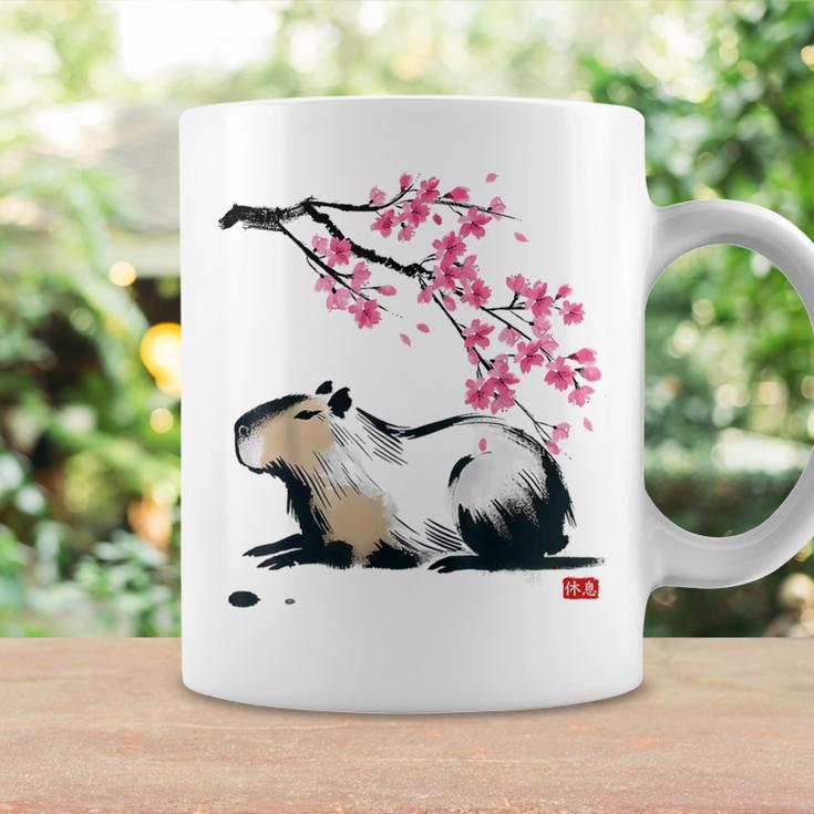 日本のカピバラ・桜美的カピバラ コーヒーマグ ギフトのアイデア