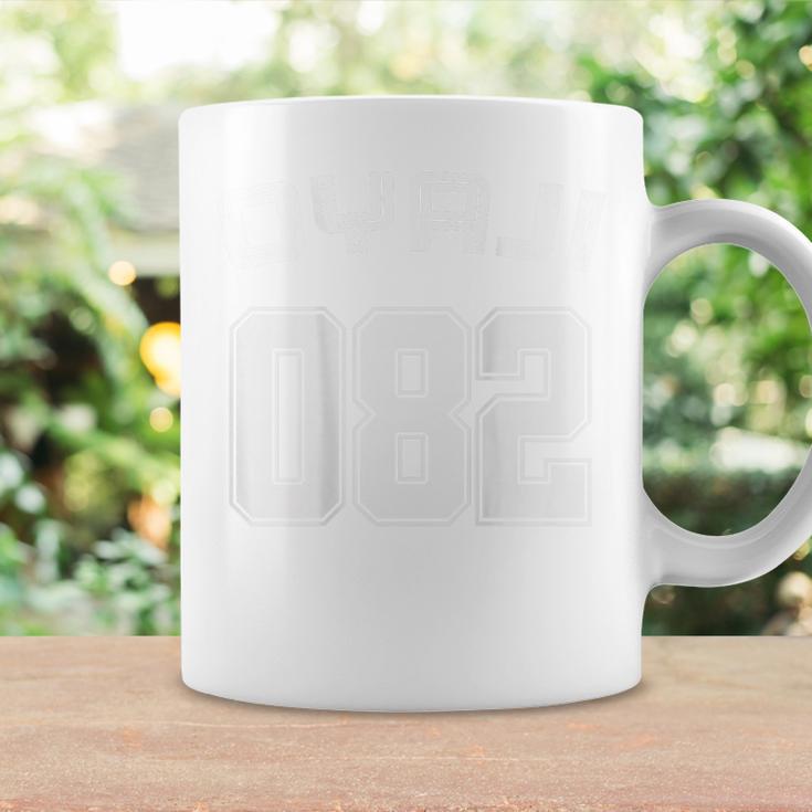 親父の背中 082 おやじ 父の日 誕生日 父 ギフト お父さん メンズ 背番号 ユニフォーム おもしろ コーヒーマグ ギフトのアイデア