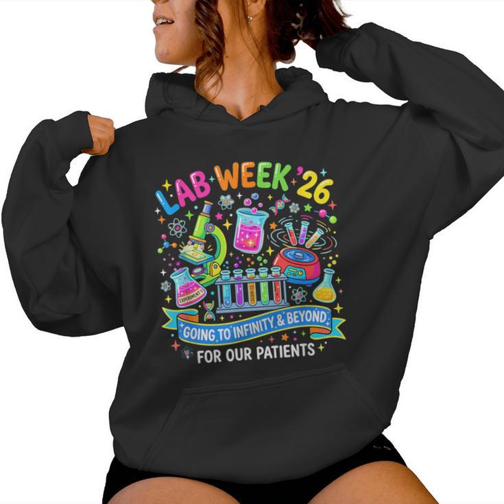 Infinity & Beyond For Patients Nurse Healthcare Graphic Women Hoodie