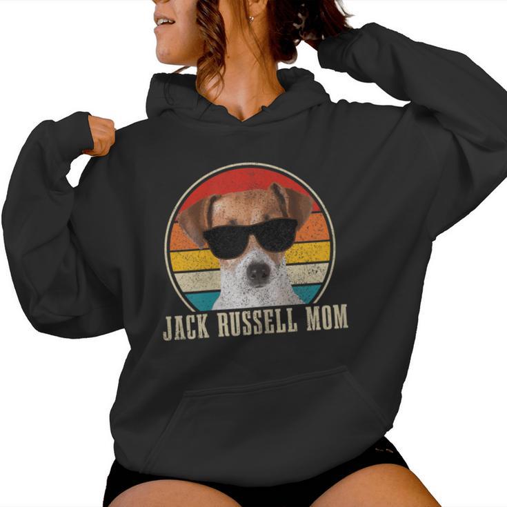 Jack Russell Mom Divertente Cane Jack Russell Terrier Felpa con cappuccio da donna
