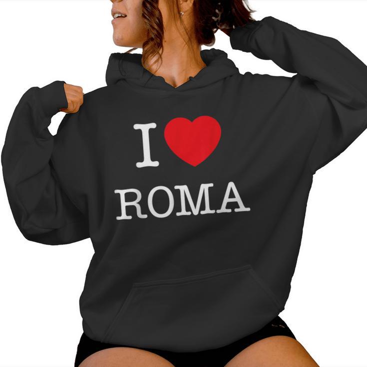 I Love Roma Graphic Novelty & Cool s レディースパーカー