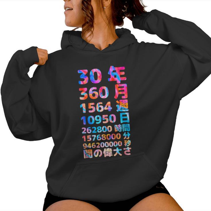 面白い30歳の誕生日の古いメーター 面白い30歳のギフト 女性 男性 面白い電卓 30歳の誕生日のギフト レディースパーカー