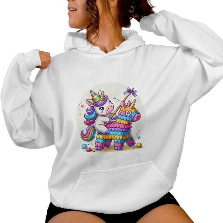 Enfant Je Peux Pas J'ai 3 Ans Anniversaire Licorne Fille Pinata Sweat à capuche femme