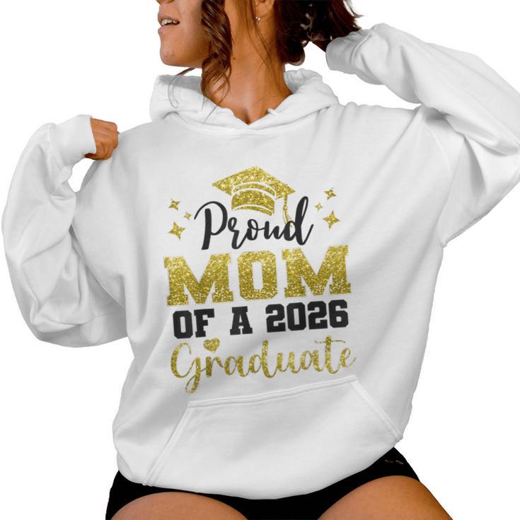 Super Proud Mom Of 2026 Graduate Senior Graduation Family Women Hoodie