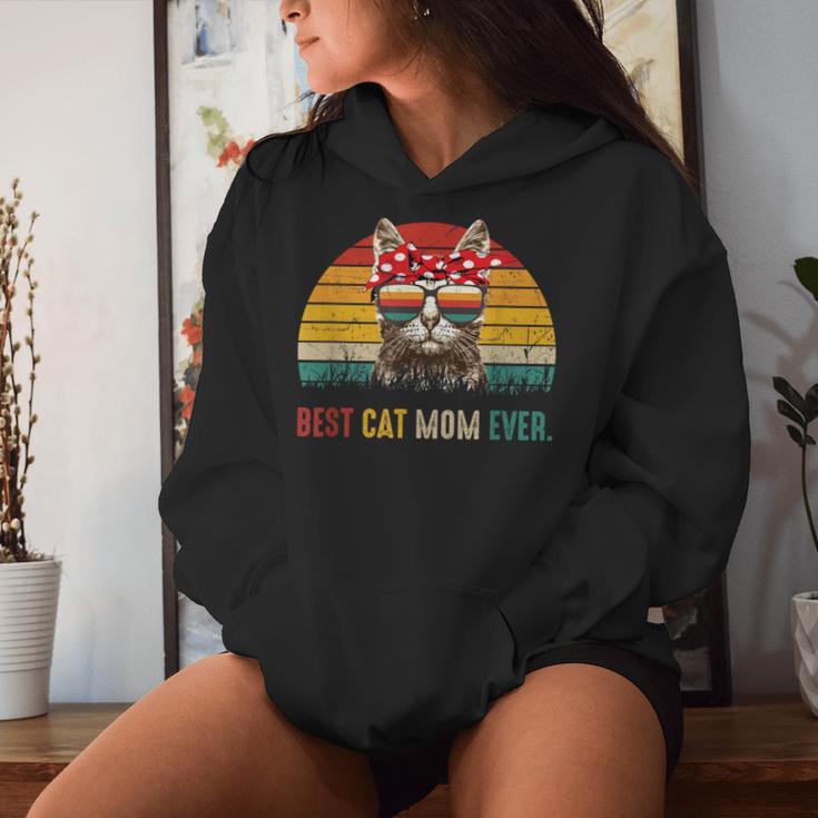 Best Cat Mom Ever Best Cat Mom Ever レディースパーカー 彼女への贈り物