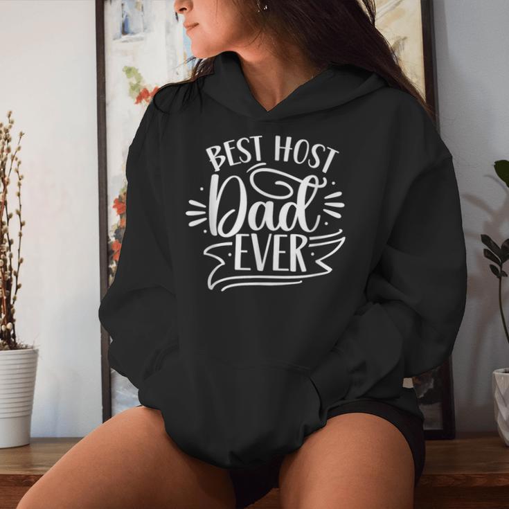 Best Host Dad Ever Foster Mom Exchange Host Family Mother Women Hoodie Gifts for Her