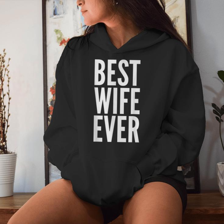 Best Wife Ever Wedding レディースパーカー 彼女への贈り物