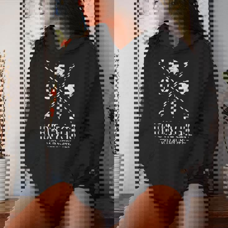 Horse Girl Wild And Free Arrow 馬好き乗馬tシャツ レディースパーカー 彼女への贈り物