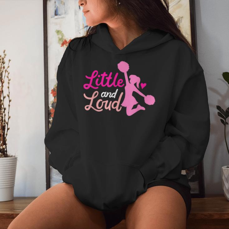 Little And Loud チアリーダー コスチューム チアリーディング 女の子 レディースパーカー 彼女への贈り物
