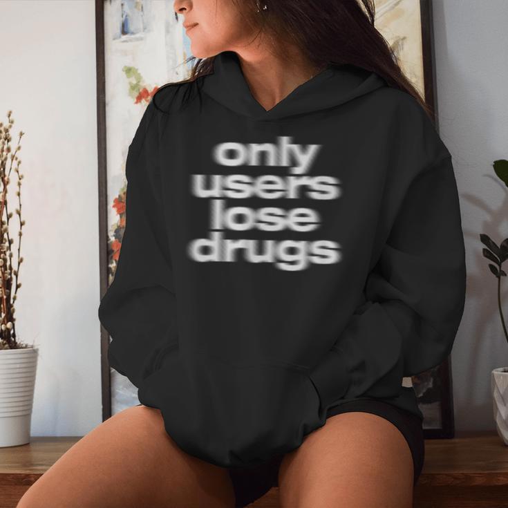 Only Users Lose Drugs ヴィンテージ E-Boy E-Girl 美学 レディースパーカー 彼女への贈り物