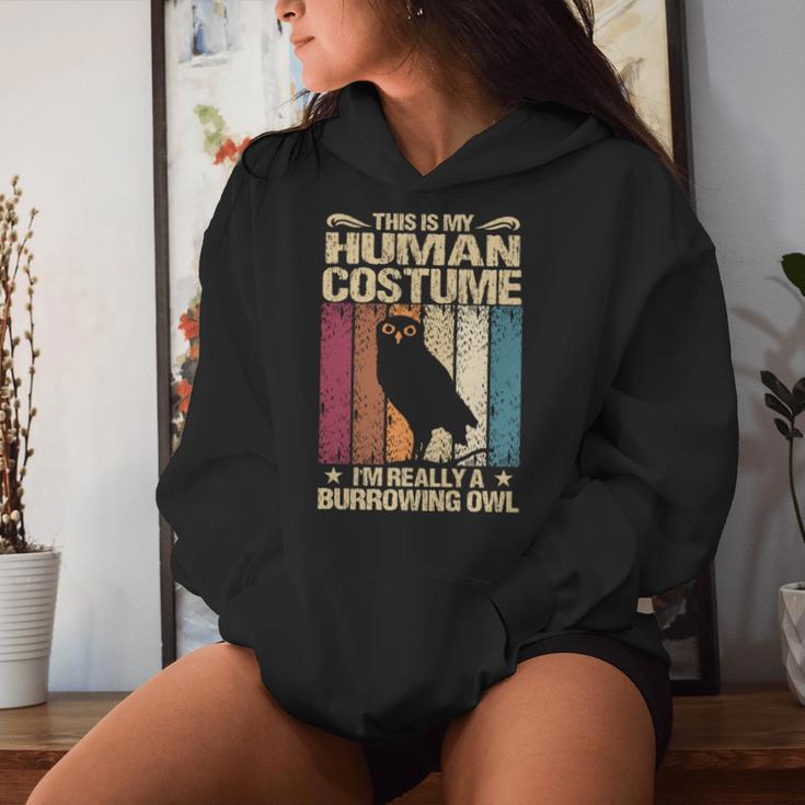 This Is My Human コスチューム I'm Really A Burrowing Owl 長袖tシャツ レディースパーカー 彼女への贈り物