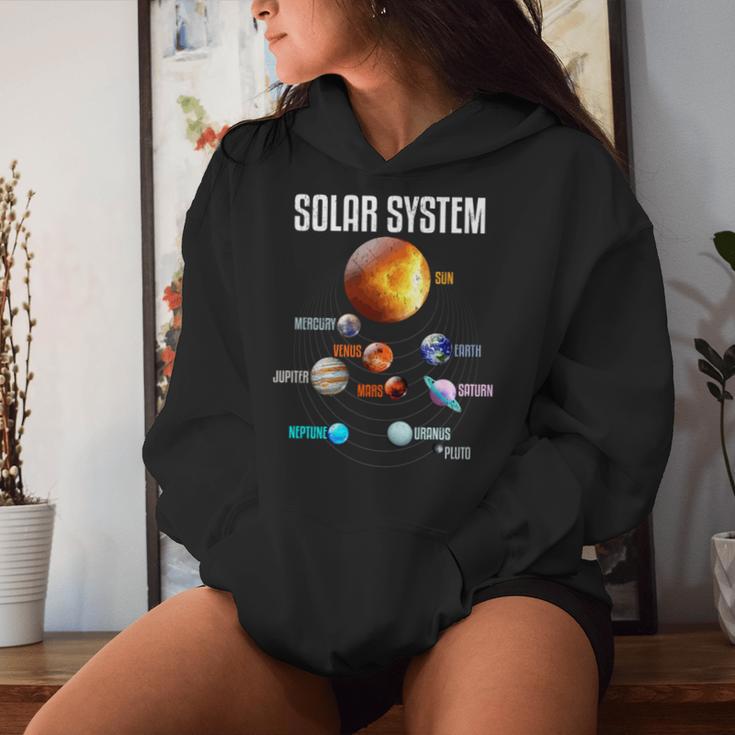 太陽系惑星 宇宙 科学 男の子 女の子tem キッズ 長袖tシャツ レディースパーカー 彼女への贈り物