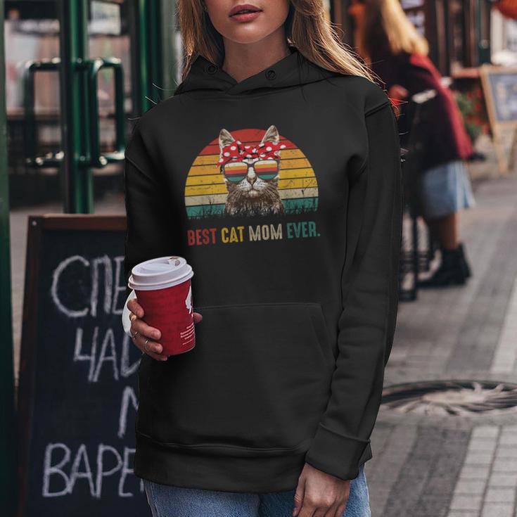 Best Cat Mom Ever Best Cat Mom Ever レディースパーカー 面白い贈り物