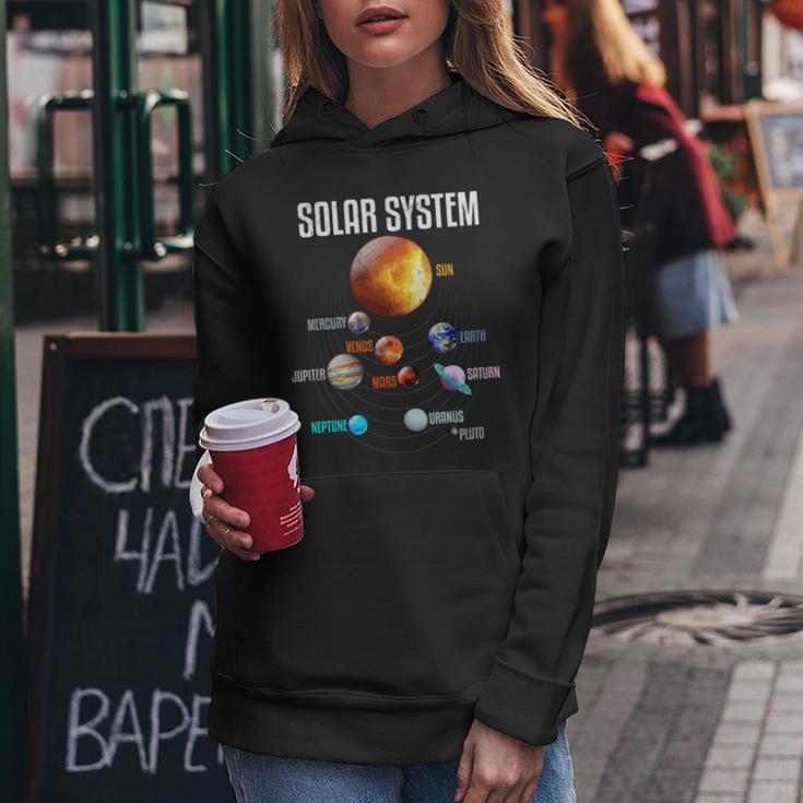 太陽系惑星 宇宙 科学 男の子 女の子tem キッズ 長袖tシャツ レディースパーカー 面白い贈り物