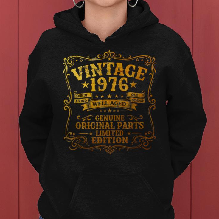 50歳 誕生日 男性女性intage 1976年1976年生まれ レトロデザインブランド レディースパーカー