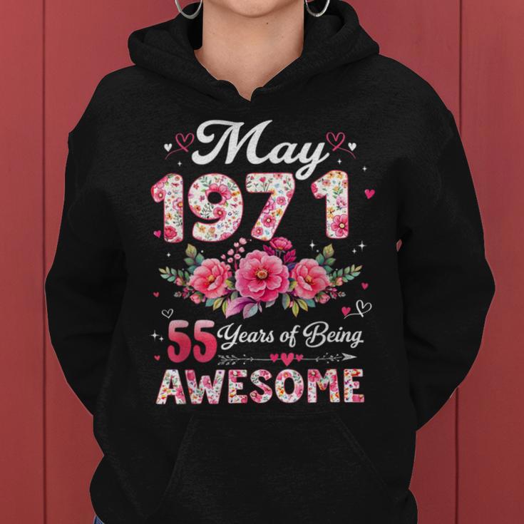 55歳 1971年5月 花柄 55歳 誕生日 男性 女性 レディースパーカー