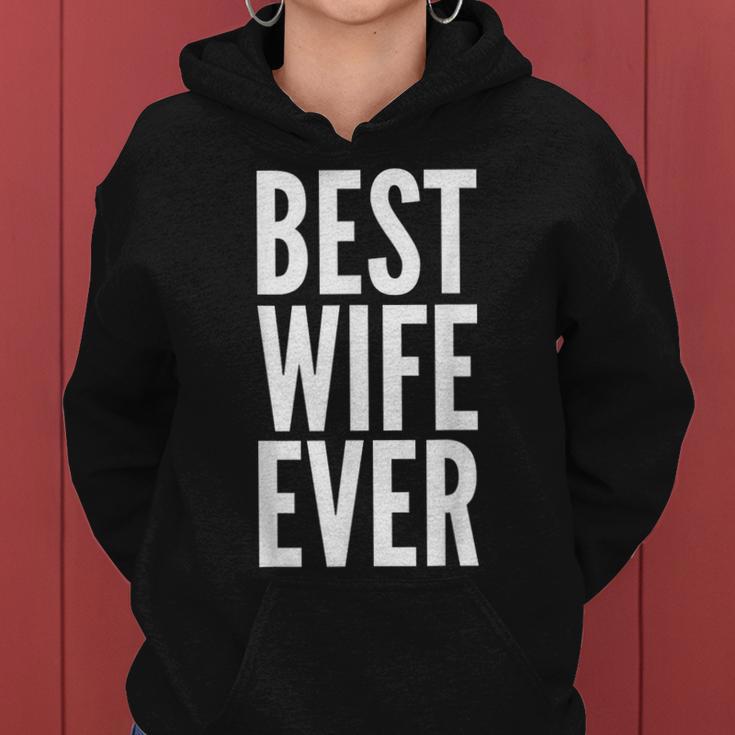 Best Wife Ever Wedding レディースパーカー
